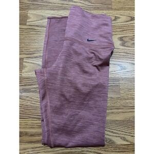 Women's NIKE Leg Cut Out TIGHT FIT LEGGINGS Pink XS